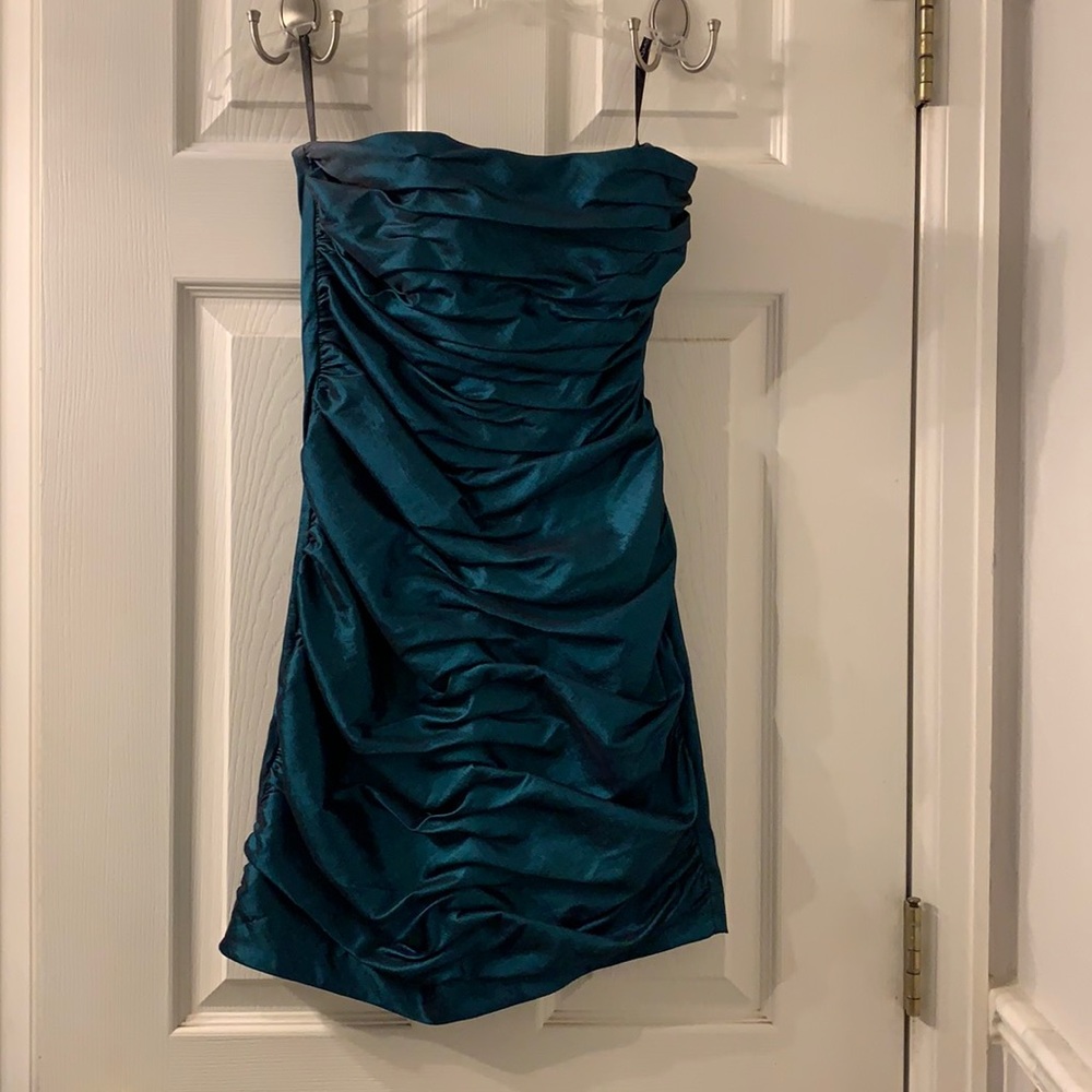 Teal Cocktail Dress